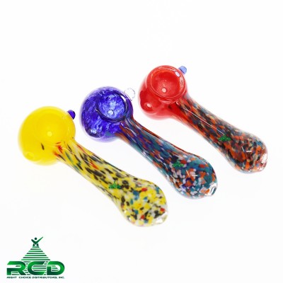 GLASS PIPE TWISTING ART COLOR PIPE GP2743 1CT